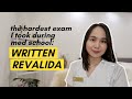 the hardest exam I took in med school: WRITTEN REVALIDA (UST MED) | Madz Abraham