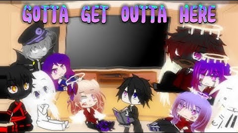 The Ender Watcher’s and The Orchid Fleet React to Gotta Get Outta Here By Rainimator