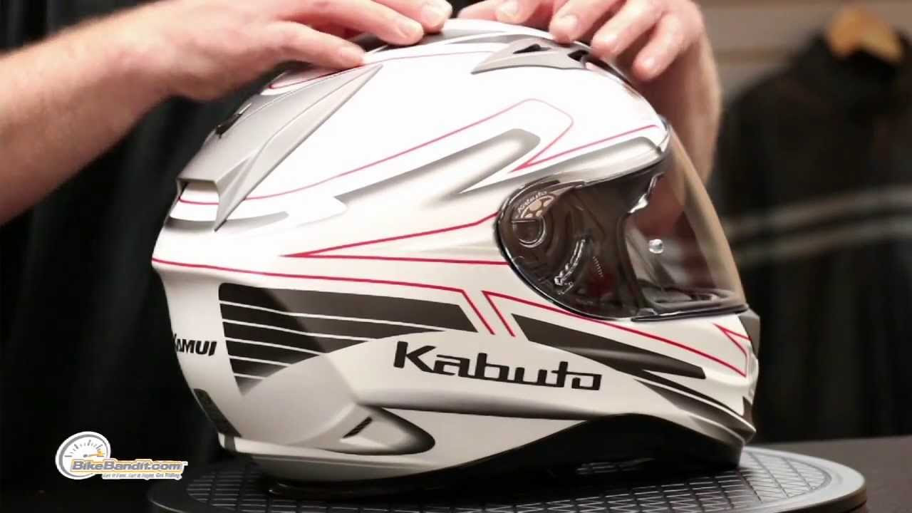 Kabuto Kamui Helmet Review at RevZilla.com - YouTube