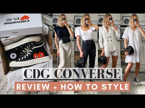 converse cdg outfit