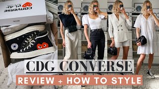 converse cdg ootd