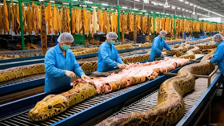 Inside the Python Leather Factory: How Raw Python Skin Becomes Luxury Fashion (Full Process)