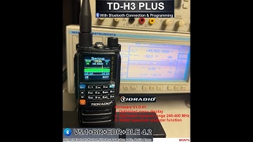 TIDRADIO TD-H3 Plus, unboxing, actualización de firmware, niveles de transmisión, sensibilidad de...