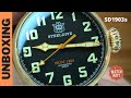 CuSn8 Bronze Pilot Watch | Unboxing STEELDIVE SD1903s