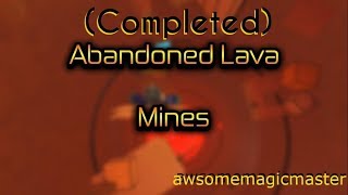 (SO DIFFICULT!) Abandoned Lava Mines (Completed) | Roblox FE2 Map Test