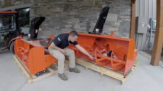 Townline Equipment Winter Snow Attachments for Kubota Tractors