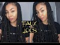 My first Time Getting Faux Locs!