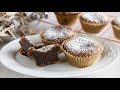 マフィン型で作る ほうじ茶ガトーショコラ / ホワイトデーのお返しに