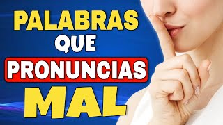 35 PALABRAS EN INGLÉS QUE PRONUNCIAS MAL! ( a lo mejor :)