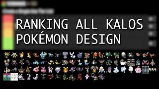 Ranking all Kalos Pokémon design in Tiermaker