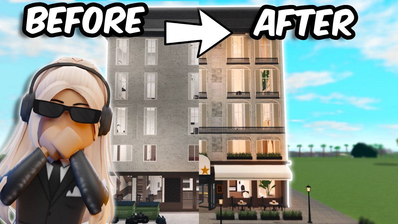 RENOVATING BLOXBURGS HOTEL PRE-BUILT...