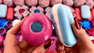 ASMR crushing soap boxes with foam 💙  Cutting soap cubes 💕 Clay cracking light plasticine 💖