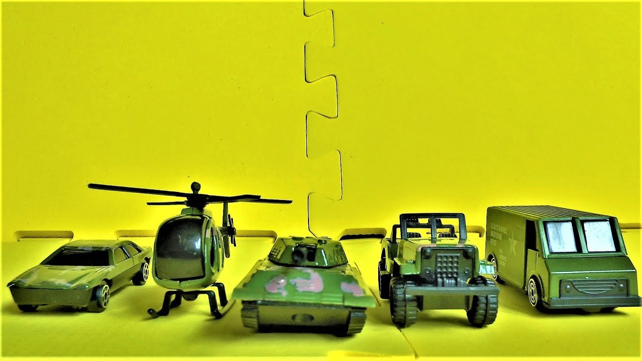 Машинки и военная техника игрушки для мальчиков видео для детей