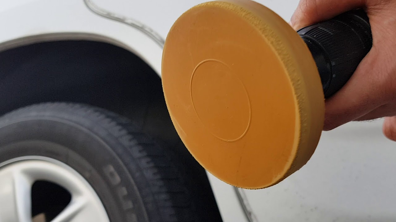 Remove doublesided sticky tape, glue adhesive from car
