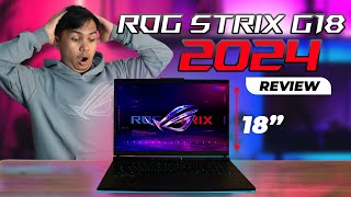 Asus 2024 ROG Strix G18 Review and Features Overview | 18-inch display