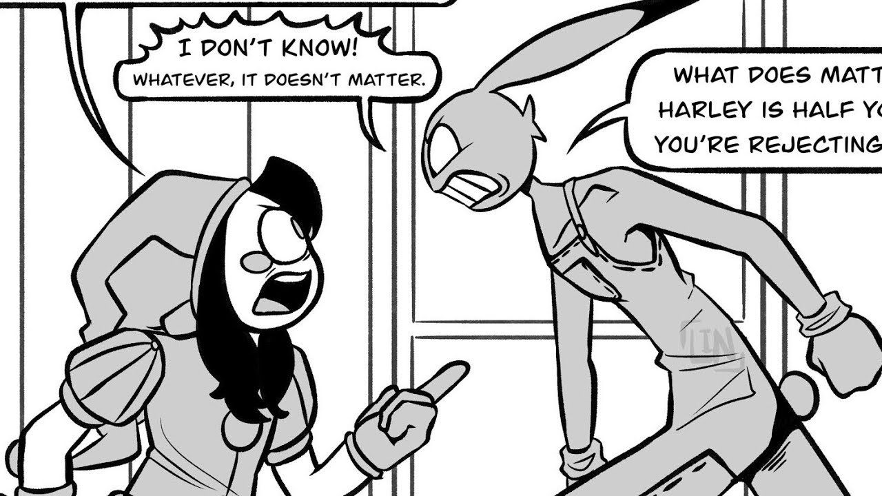 Pomni & Jax's Love Child 7 🩷 Pomni X Jax 🩷 The Amazing Digital Circus Comic Dub