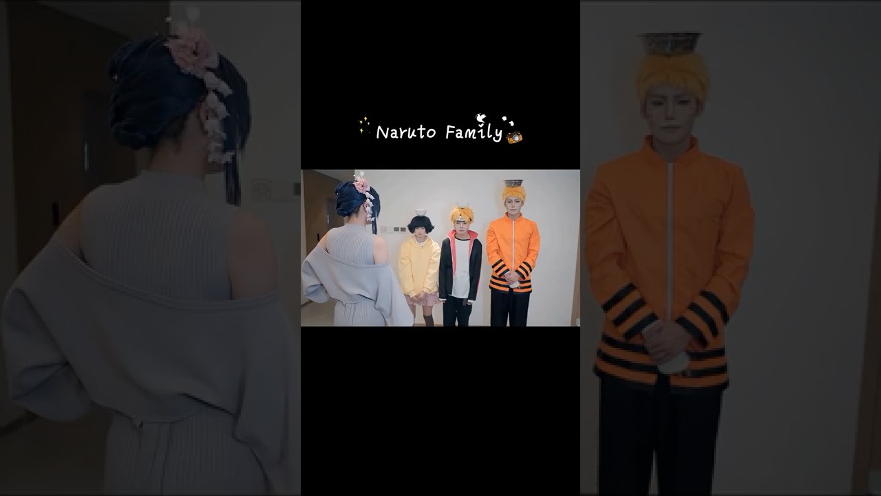 Naruto Family #anime #game #fyp #naruto #boruto #hyuga #himawar #cos #cosplay #cosplayer #girl