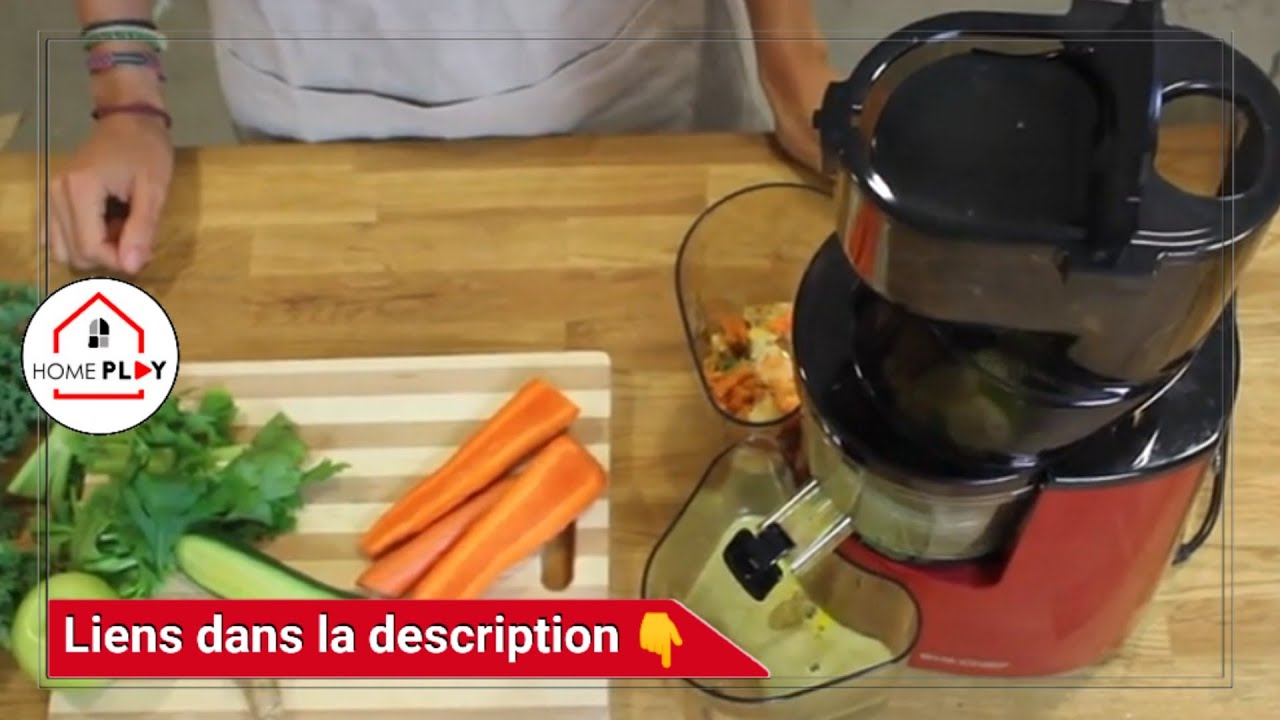 Extracteur de Jus - BioChef - Atlas Whole Slow Juicer PRO - 400W - 40