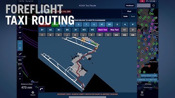 ForeFlight Introduces Taxi Routing on Airport Map – AIN