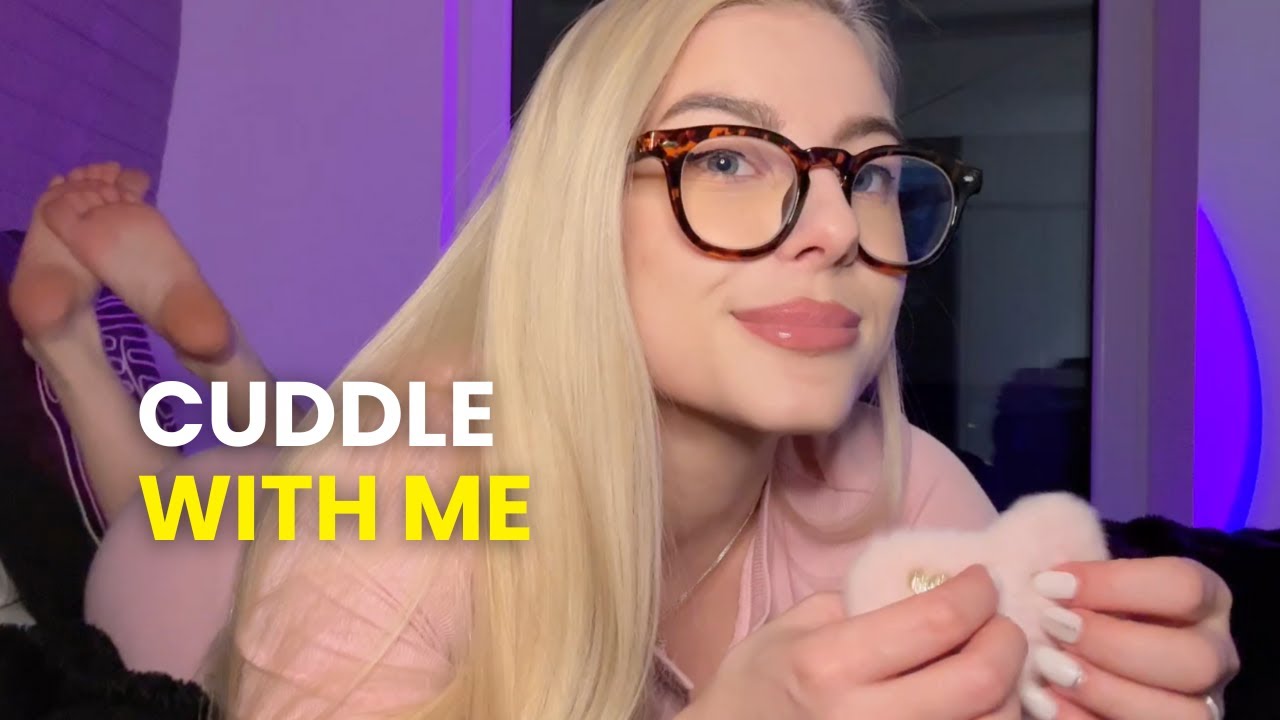 ASMR in bed with you 💙 personal attention