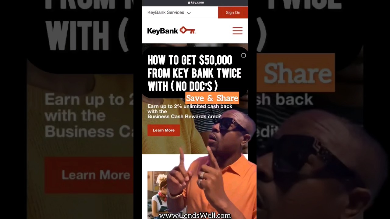 Get $50,000 From Key Bank Twice With (No Doc’s) 🔑🏦💸💸 