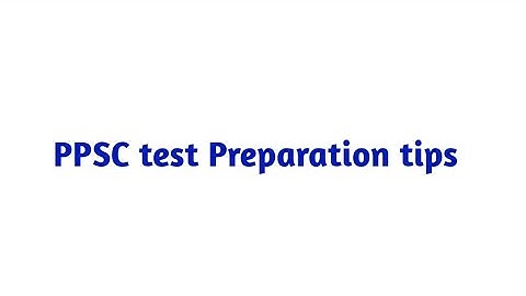 Best method to Attempting PPSC Lecturer test 2022 | ppsc test preparation Pakistan