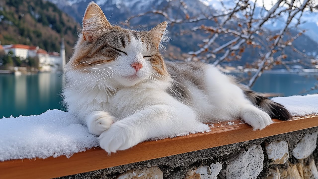 12 Hours Of Calming Music for Cats 🐈 Deep Relaxing Sleep Tunes 🎵 Calm Rest 😴 Cat TV No Ads