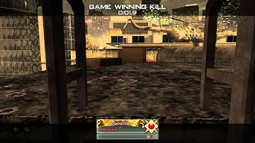 Insane Game Winning Kill Knife Throw on Highrise