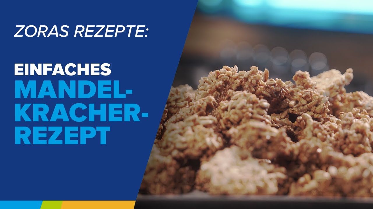 Einfaches Mandelkracher Rezept | Schnelle Plätzchen mit nur 4 Zutaten ... Einfaches Mandelkracher Rezept | Schnelle Plätzchen mit nur 4 Zutaten ...