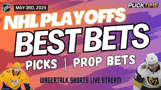 NHL Playoff Best Bets Today | Picks & Predictions | May 2nd