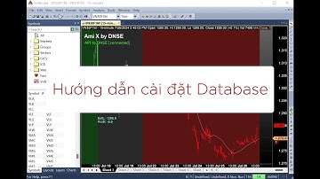 Hướng dẫn cài đặt Database