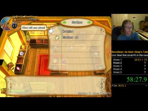 Recettear: An Item Shopu0027s Tale Speedrun in 1:45:27
