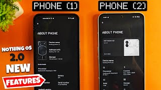 Nothing OS 2.0 New Features Coming to Nothing Phone (1) ? Comparing Nothing OS 1.5.6 & 2.0.2 ?