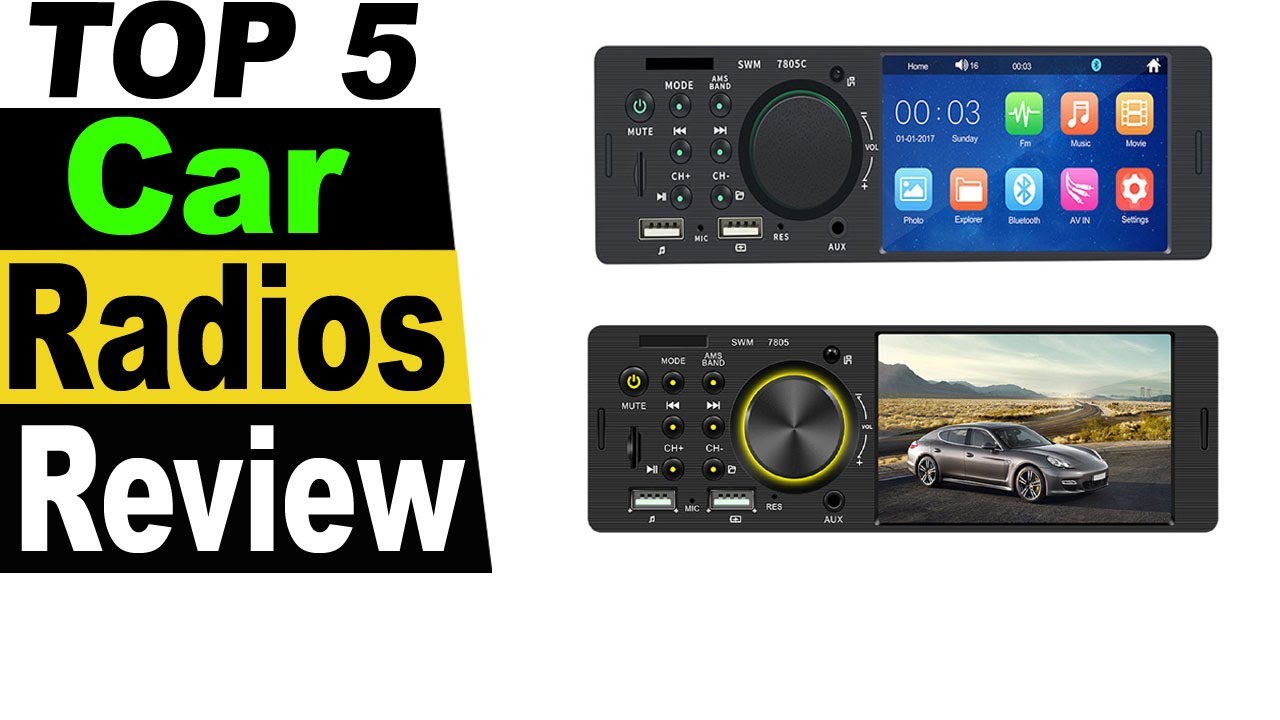 TOP 5 Best Car Radio Stereo Player Review 2023 YouTube