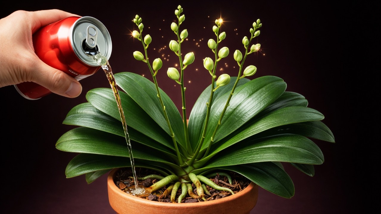 Few people know that Coca Cola sparks endless flowers