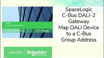 C Bus DALI-2: Direct DALI Device Control with C Bus