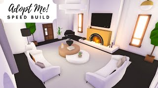 Modern Contemporary Lunar Home Speed Build (PART 2)  Roblox Adopt Me!