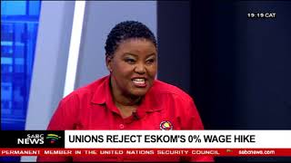 NUMSA rejects Eskom's wage increase