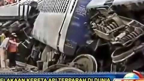 7 Kecelakaan Kereta api terparah di Dunia - On The Spot Trans 7