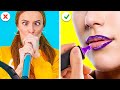 EASY YET GENIUS BEAUTY HACKS || Useful Makeup Tricks And DIYs By 123 GO! GOLD