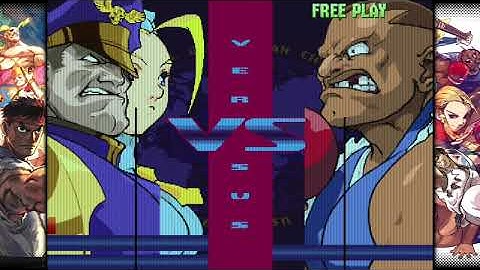 Capcom Fighting Collection 2-Street Fighter Alpha 3 Upper (Dramatic Mode)