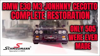 BMW E30 M3 Johnny Cecotto edition COMPLETE RESTORATION - ONLY 505 OF THESE E30 M3 WERE EVER MADE!