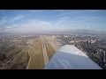 Décollage de Yverdon aérodrome LSGY et atterrissage à Genève-Cointrin (LSGG)