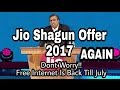 Jio New Shagun Offer April 2017 |Jio is back again after Summer surprise |Goodnews Jio users