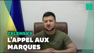 Zelensky accuse Renault, Leroy-Merlin et Auchan d'être les 