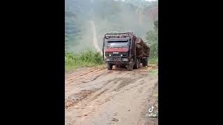 Merc 3836 logging truck sarawak !!