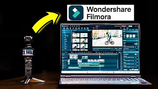 BEST FREE EDITING SOFTWARE FOR DJI OSMO POCKET 3 IN 2024?  COLORGRADING WITH WONDERSHARE FILMORA 13