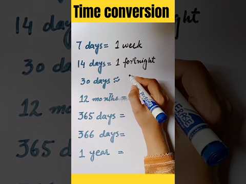 Basic Math Review Time Conversion Math Mathsshorts Shorts Mathsshorttricks