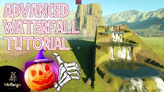 Jurassic World Evolution 3 Advanced Waterfall Tutorial Waterfalls Made Easy - NEW INFORMATION