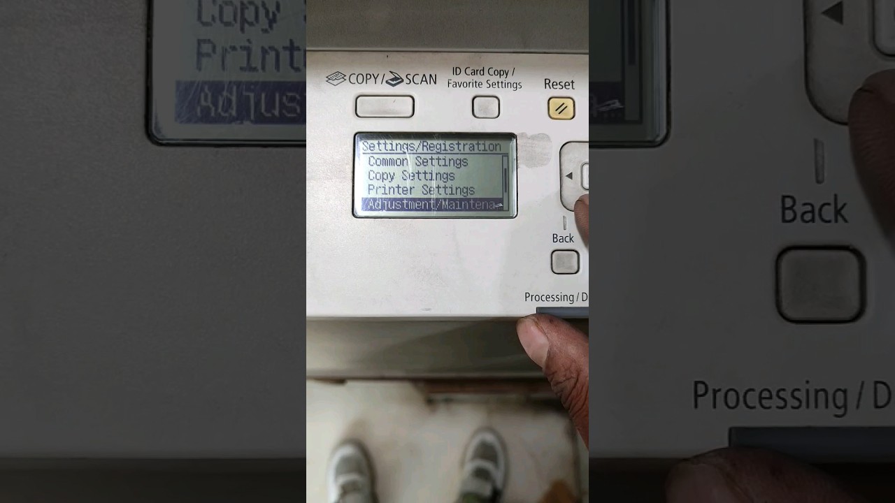 HOW TO PRINT SYSTEM REPORT ON CANON PHOTOCOPIER MACHINE 